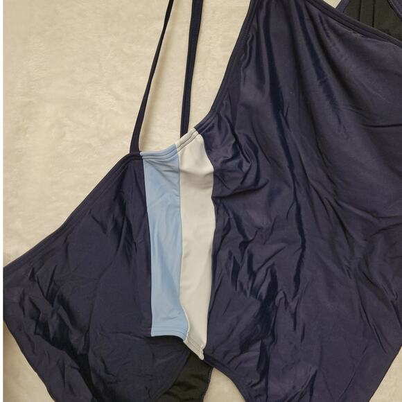 NWT J.Crew Racer Back Swimsuit Beachy Swim Poolside Vacation Cruise Plus‎ SZ 24 - Picture 3 of 10